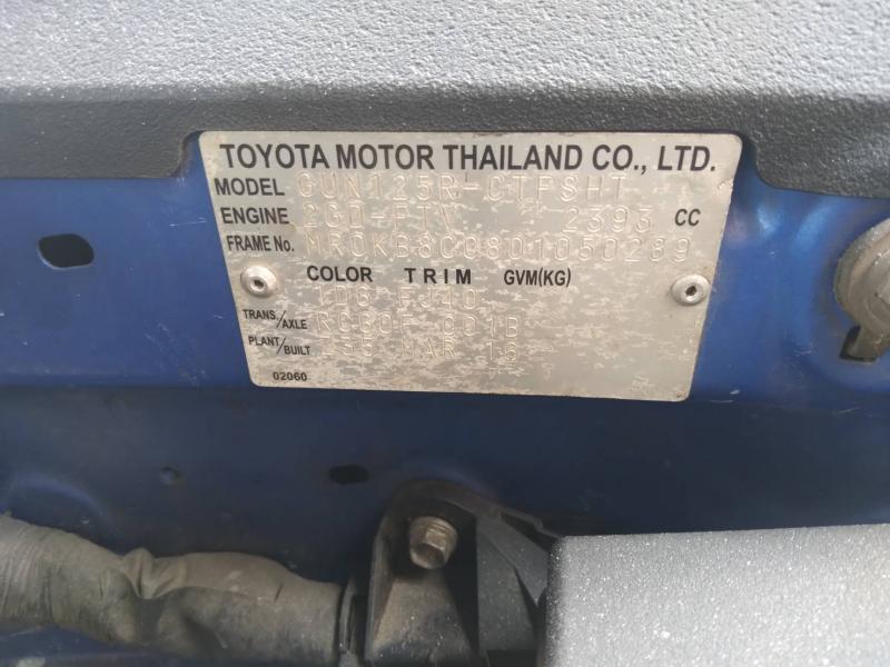 TOYOTA ้็HILUX REVO 2016